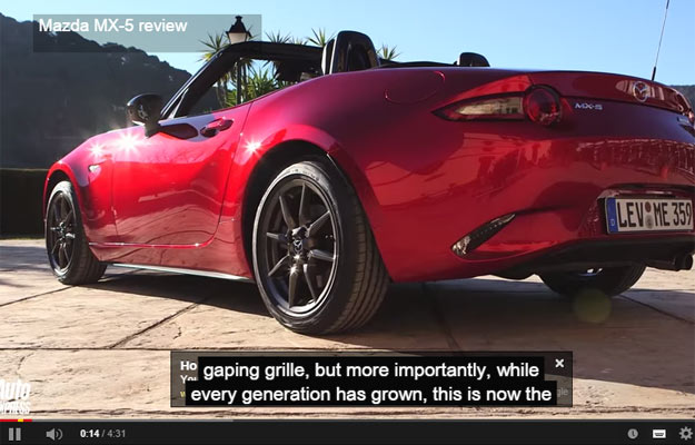 First Mazda MX-5 Review And You Have To Watch It