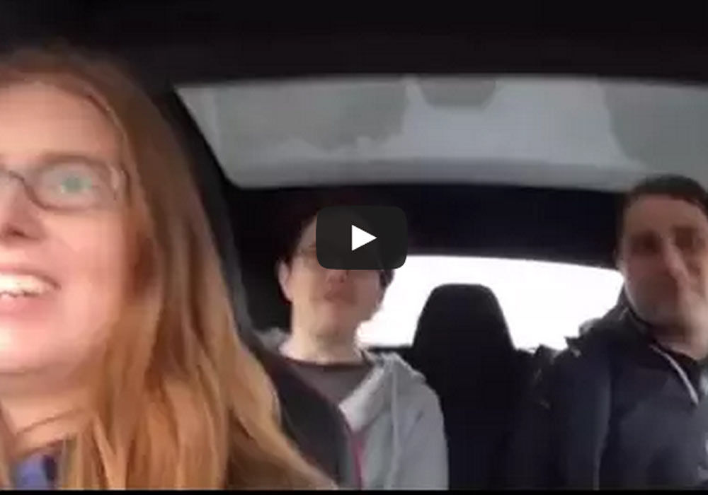 Amazing Reactions Of Passengers Experiencing Acceleration Of The Mighty Tesla Model S P85D