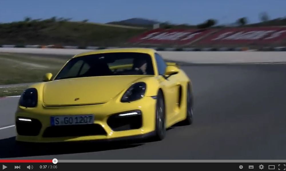 Porsche Cayman GT4 On A Track Is Perfect “Carnography”