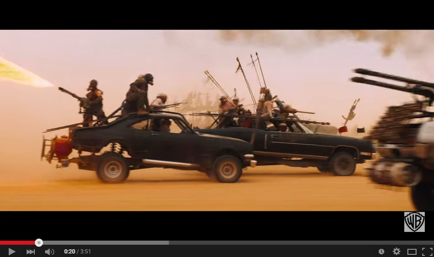 Take A Look At Epic Vehicles From The Mad Max Fury Road Movie