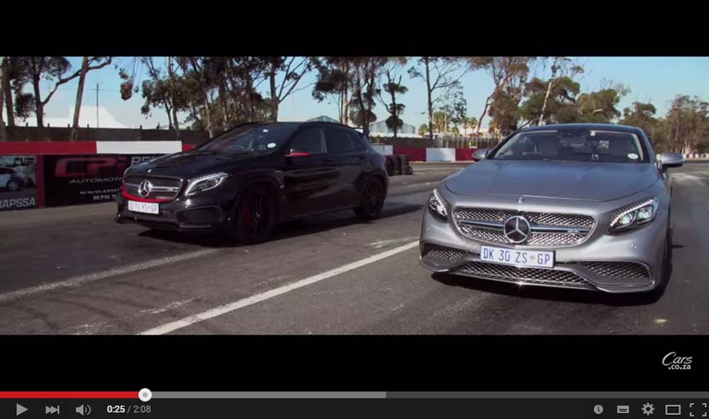 A Race Between The Most Powerful And The Least Powerful AMG Has An Unexpected Turn