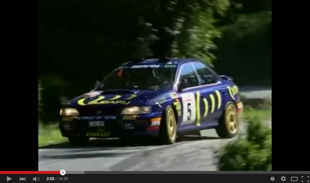 This Is How It Looks When A Magnificent WRC prepped Subaru Impreza Takes On A Race