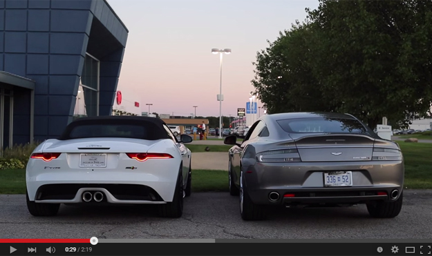 Comparing Sounds Of Jaguar V6 S And Aston Martin V12 Is Simply Epic