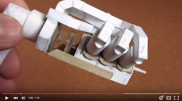 A Paper Six Cylinder Engine Is the Best Thing You Will See On YouTube