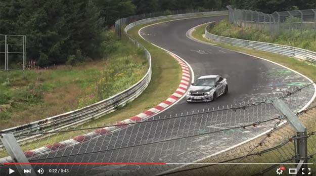 The Epic BMW M2 Prototype Is Taking It Hard On The Nurburgring