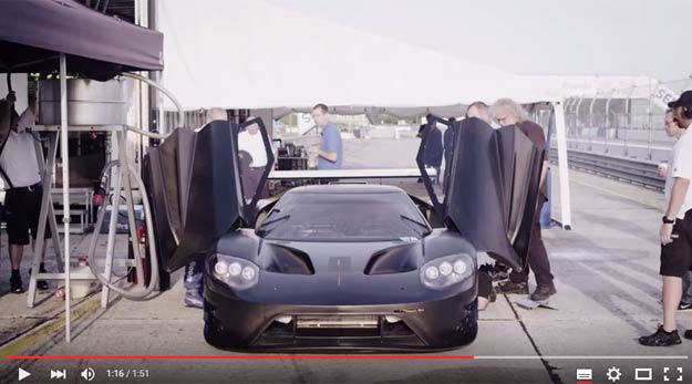 The New Ford GT Development Showcased In The New Ford Video Series