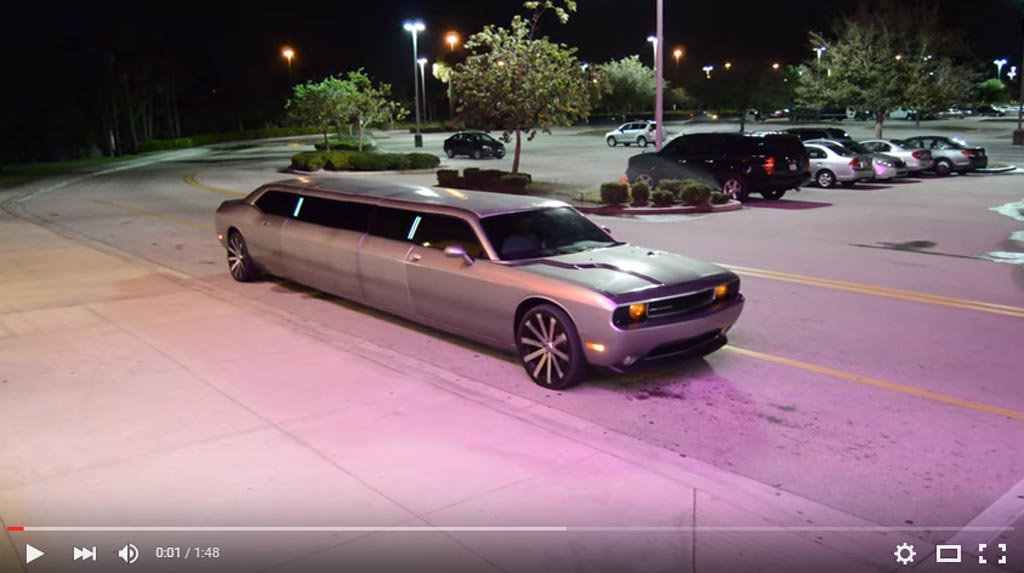 This Incredible Dodge Challenger Limo Is A Bit Too Much