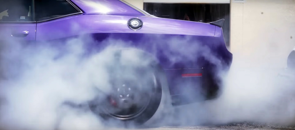 Insane Burnout In The Hellcat Shows The Insanity Surrounding It