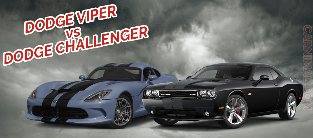 Dodge Viper And The Dodge Charger Hellcat Stretch Muscles In A Race