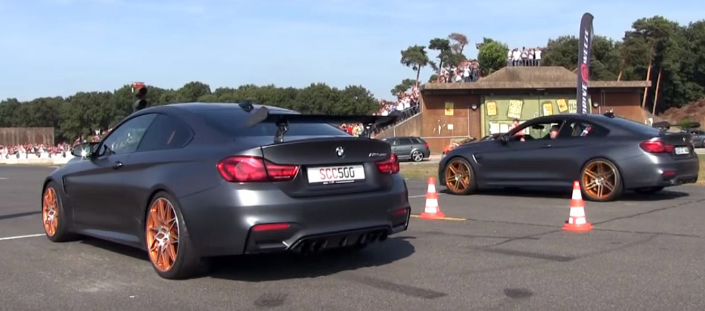 Limited BMW M4 GTS On The Drag Strip Shows Amazing Skills