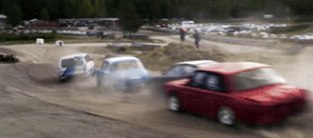 Folk Racing In Sweden Is Like The Cheapest Dirt Racing But It’s Awesome